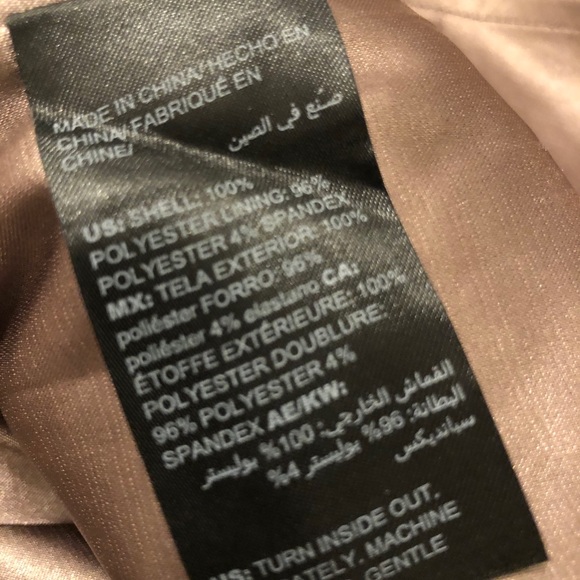 WHBM Metallic Lace Pencil Skirt - Picture 5 of 6